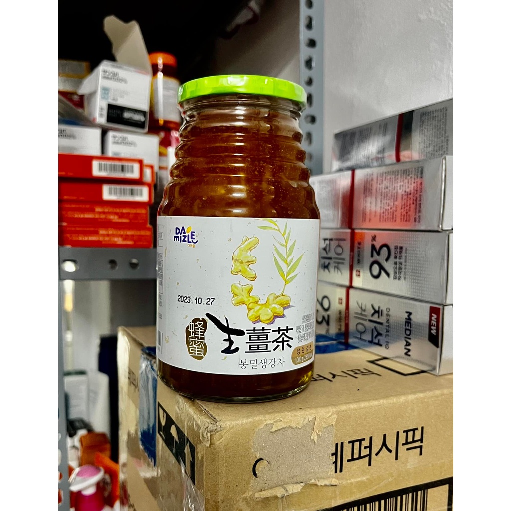 Trà gừng mật ong Hàn Quốc Damizle 1kg