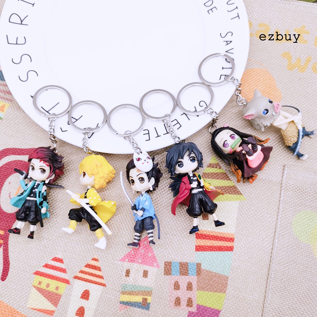 Móc khóa hình nhân vật anime dễ thương