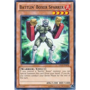 Thẻ bài Yugioh - TCG - Battlin' Boxer Sparrer / LTGY-EN018'