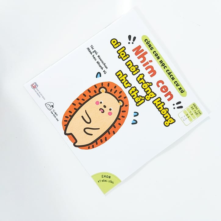 Sách - Ehon Kỹ Năng Sống Tặng Gấu bông - Cùng Con Học Cách Cư Xử 6 cuốn (1-6 tuổi) | WebRaoVat - webraovat.net.vn