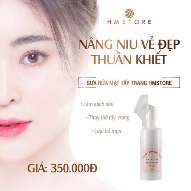 SRM TẨY TRANG HM STORE
