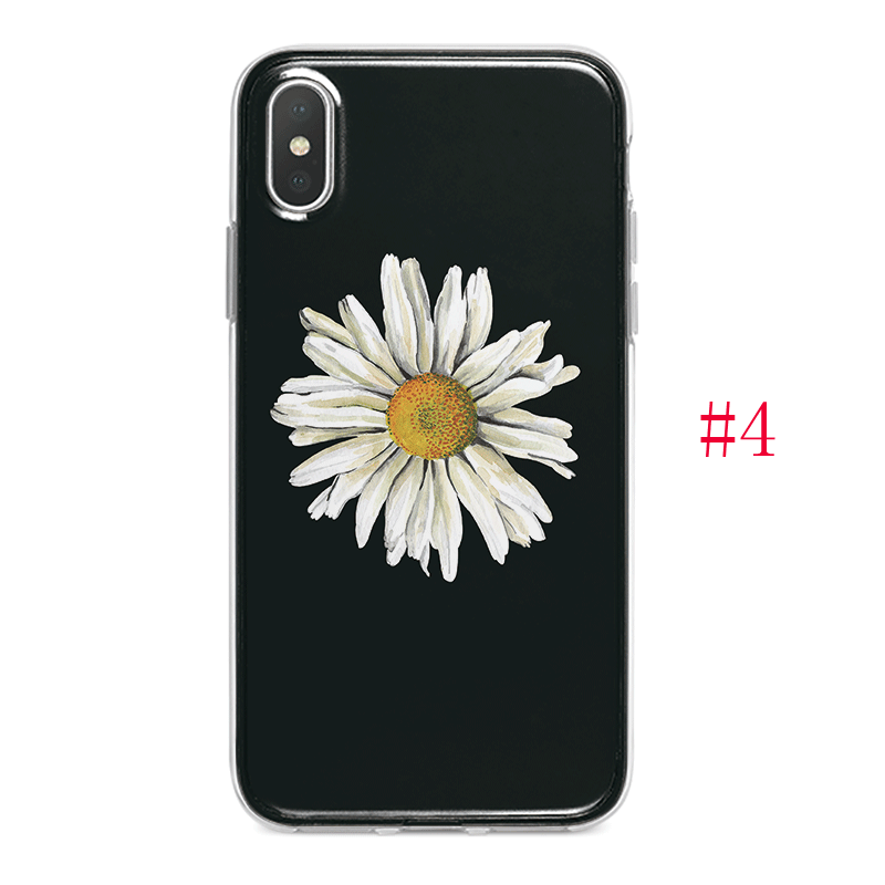 Ốp Lưng Samsung Galaxy J2 Pro J4 J6 Plus J8 2018 J4+ J6+ Điện Thoại Silicone Mềm Daisy
