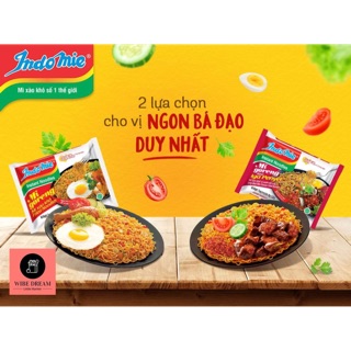 Mì Xào Khô Indomie các vị 85g