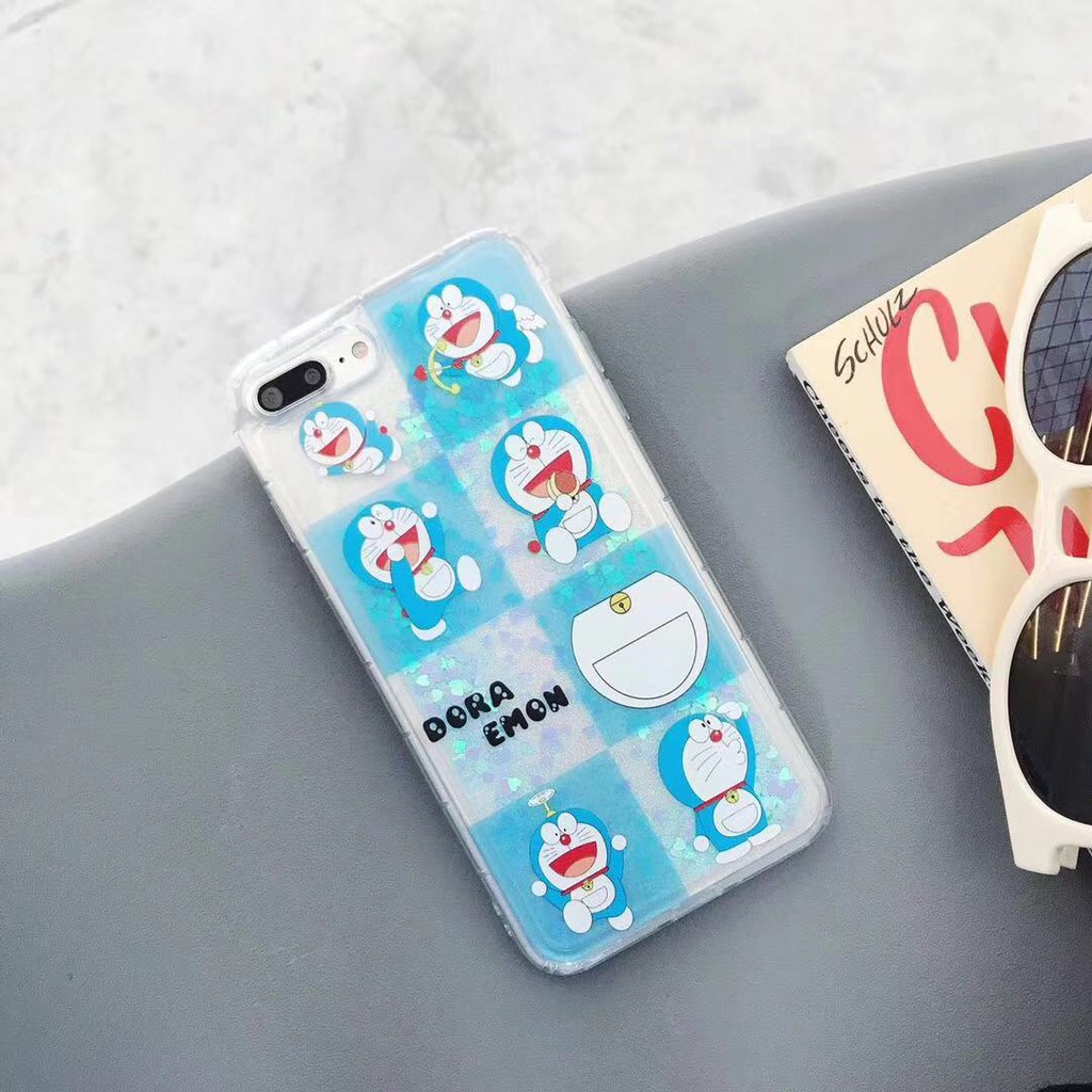 Iphone6 6plus iphone7&i8 7plus&8plus Dễ thương Doraemon Dreams Điện thoại di động Vỏ chống vỡ