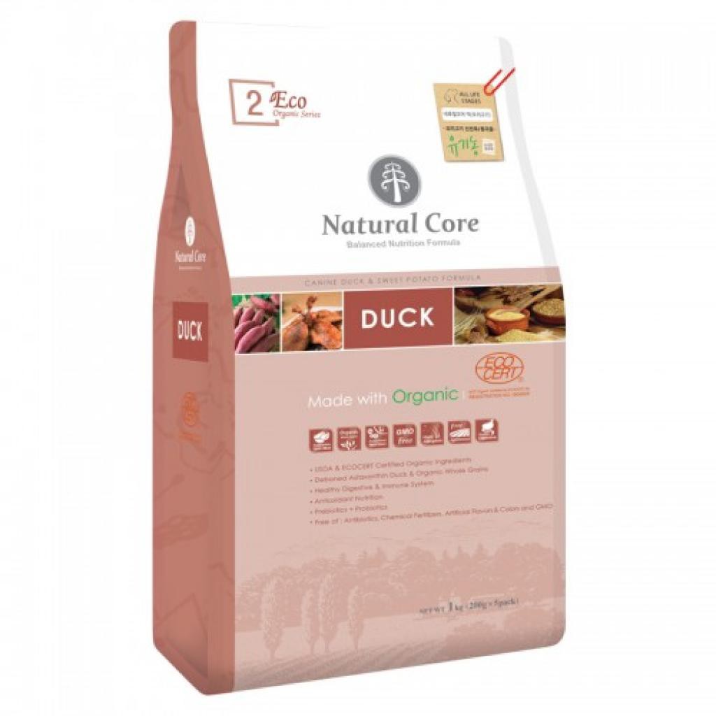 Thức ăn cho chó nhập khẩu từ Hàn quốc Natural Core vị thịt Vịt 1kg