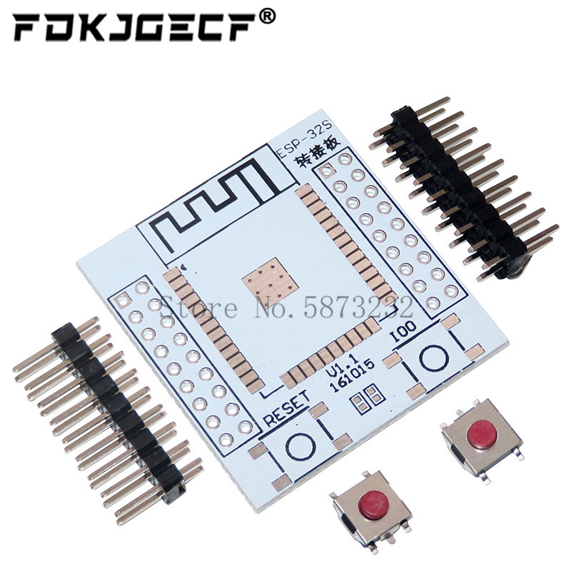 Bảng Mạch Chuyển Đổi ESP32 ESP32S IO Với 4 Hàng Pin Cho Mô-Đun Bluetooth Không Dây ESP-32S