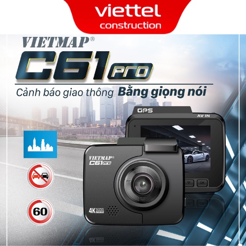 [Hàng Chính Hãng] Camera Hành Trình Vietmap C61 Pro tặng thẻ nhớ 32 GB