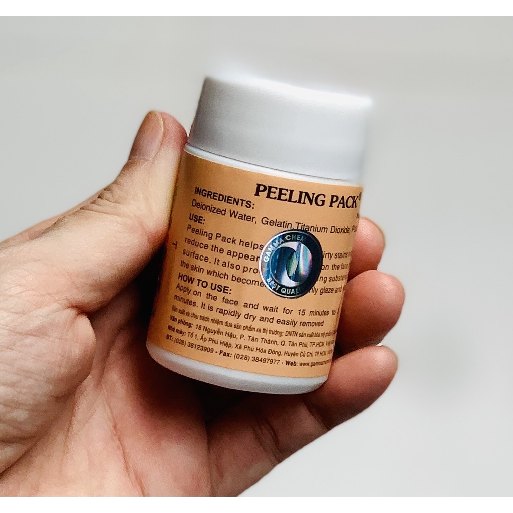 Hộp keo lột mụn cám, mụn đầu đen Peeling Pack 60g- Hoặc 25g