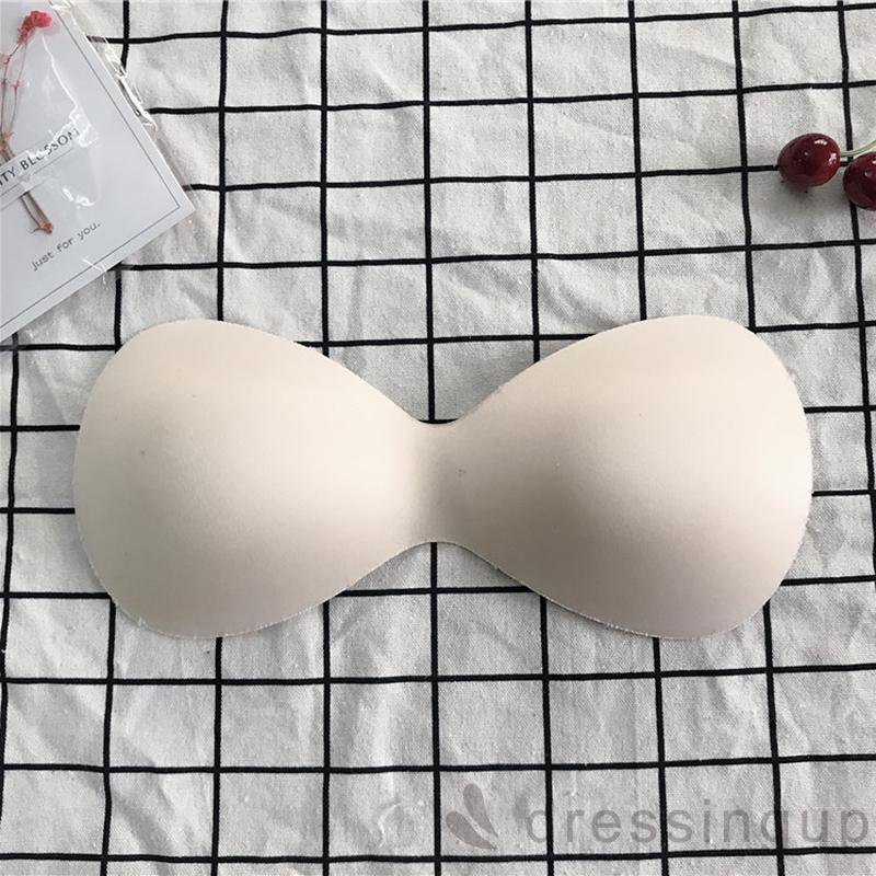 Miếng dán ngực bằng xốp dày ôm trọn bầu ngực thoải mái cho nữ
