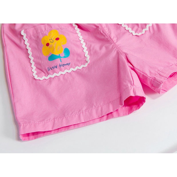 [Babycat] Hàng Có Sẵn Quần Short Nhỏ Phong Cách Hàn Quốc Nhật Bản Thời Trang Mùa Hè Dễ Phối Đồ In Hình Hoạt Hình Phong Cách Phương Tây Dành Cho Trẻ Em Mặc Ngoài Trời