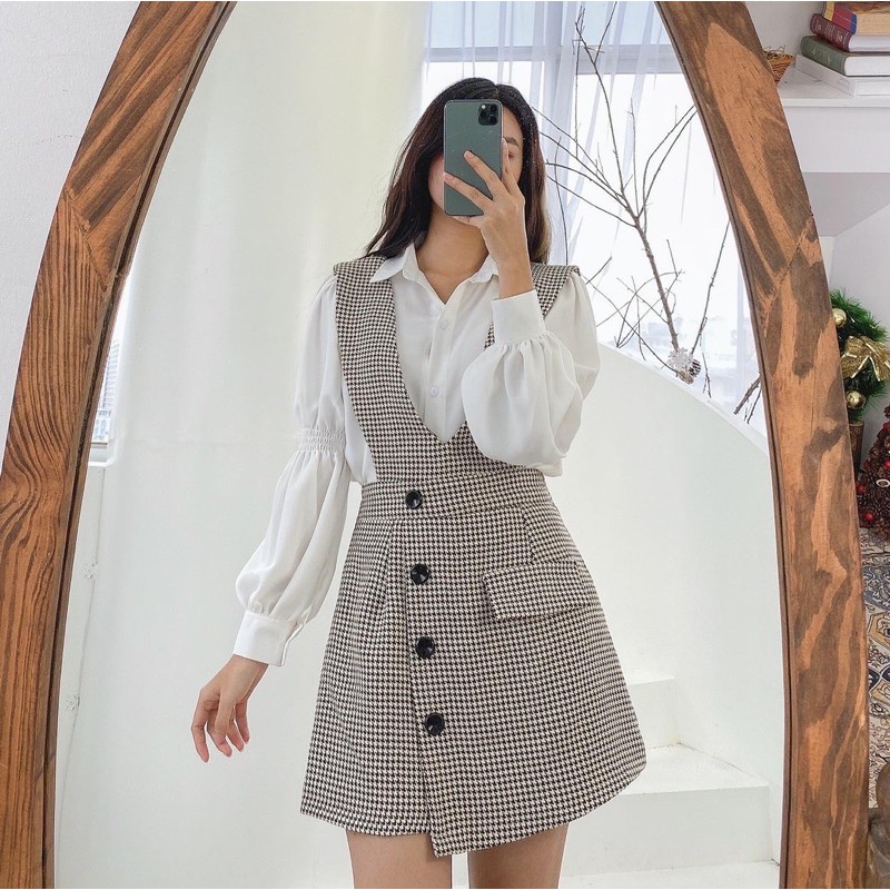 yếm ziczac vạt lệch