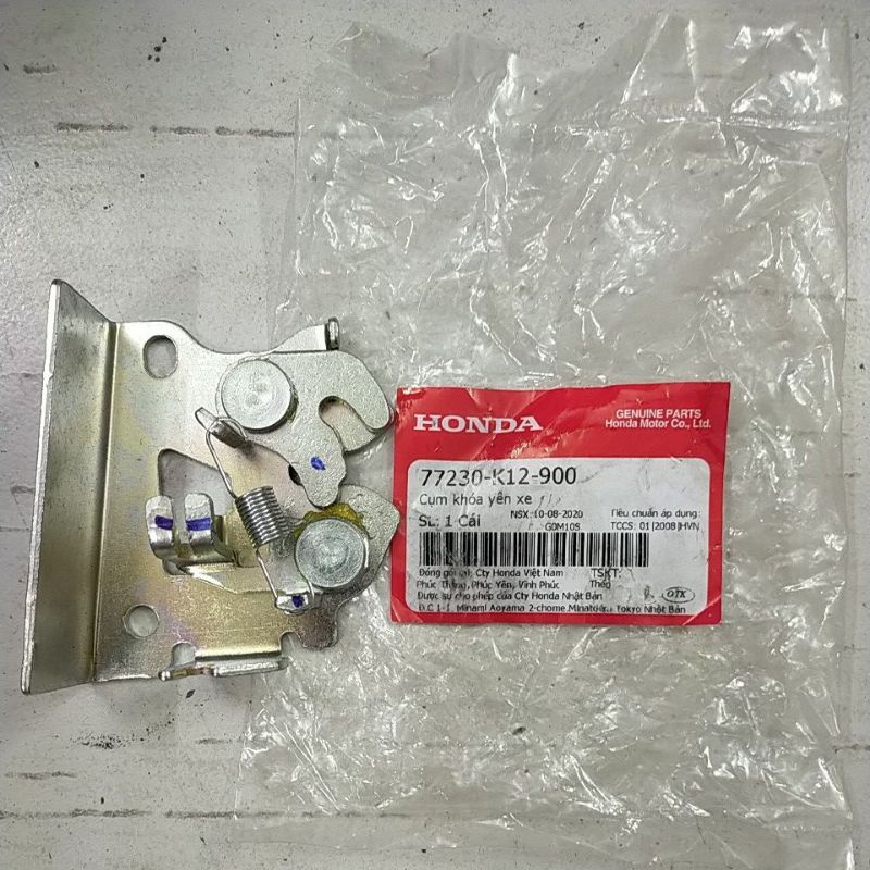 Bướm bát pát khóa yên sau Honda SH VN đèn led 2017 2018 2019/ Lead 125 2013 2014 2015 2016 2017 2018 2019