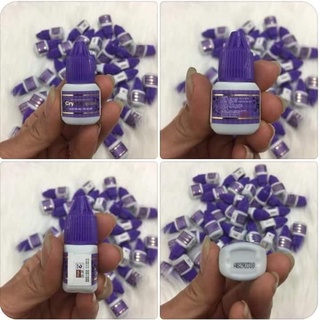 Keo nối mi Crystal Glue tím chuyên dùng nối mi