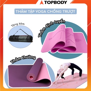 Thảm tập YOGA, GYM 2 lớp cao cấp