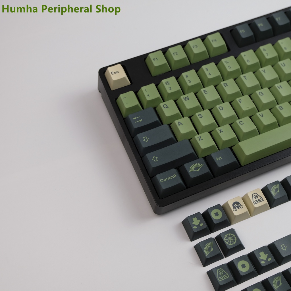 Bàn Phím Cơ Terra keycap 142 Phím Chất Liệu PBT Nhuộm Màu Độc Đáo