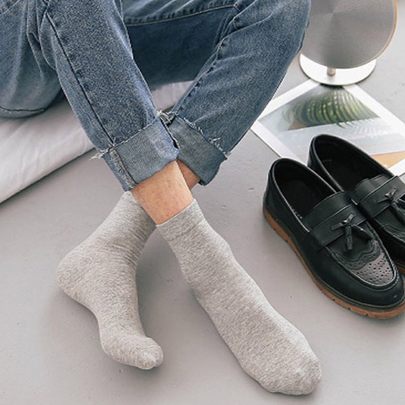 Vớ ECMLN cổ cao màu trơn phong cách Hàn Quốc thời trang