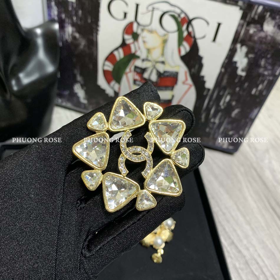 Cài áo - tag áo đá thương hiệu cao cấp sang chảnh hottrend