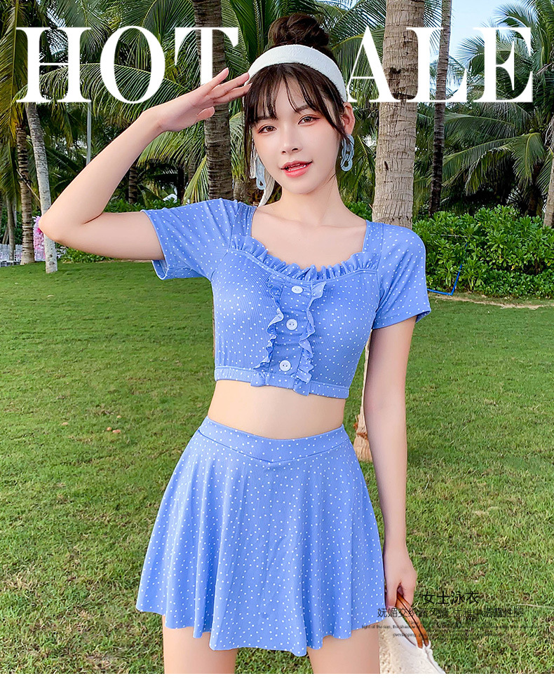 Set Đồ Tắm Hai Mảnh Phong Cách Hàn Quốc Dành Cho Nữ | BigBuy360 - bigbuy360.vn