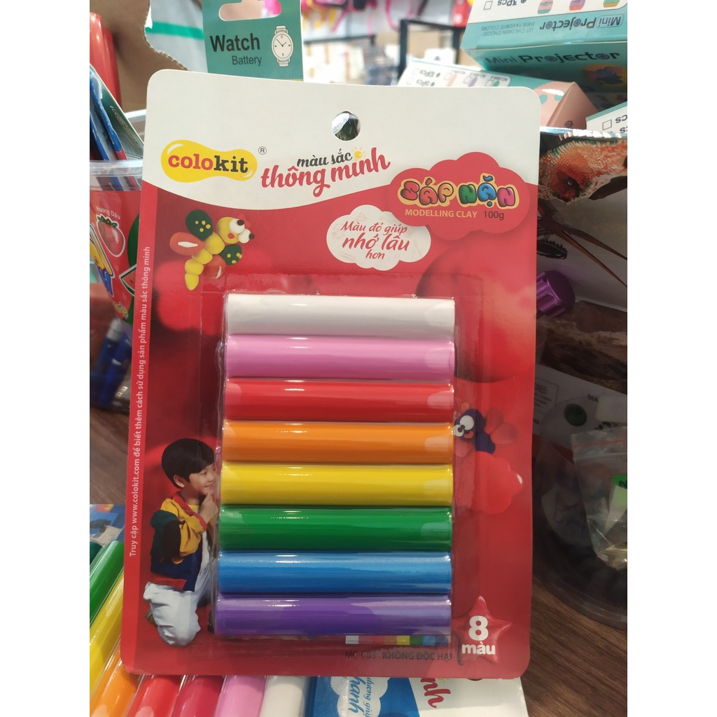 Sáp nặn Colokit Thiên Long 8 màu