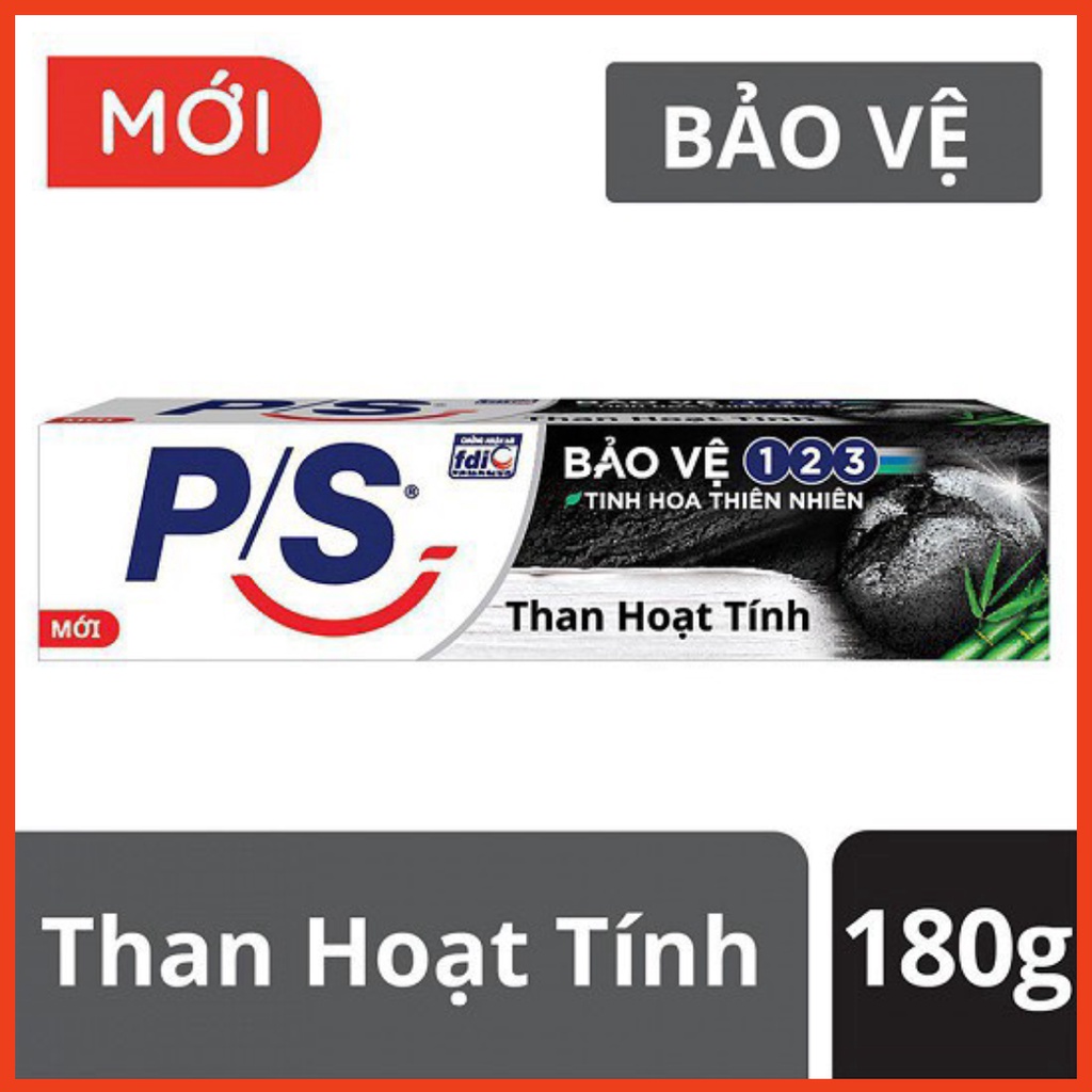 Kem Đánh Răng  Than Hoạt Tính PS 180g