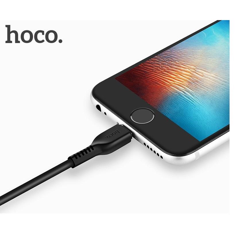 [Mã 2404EL10K giảm 10K đơn 20K] [ Dài 2M ] Cáp Sạc HOCO X20 - Cáp IPhone iPad - Hỗ trợ sạc nhanh