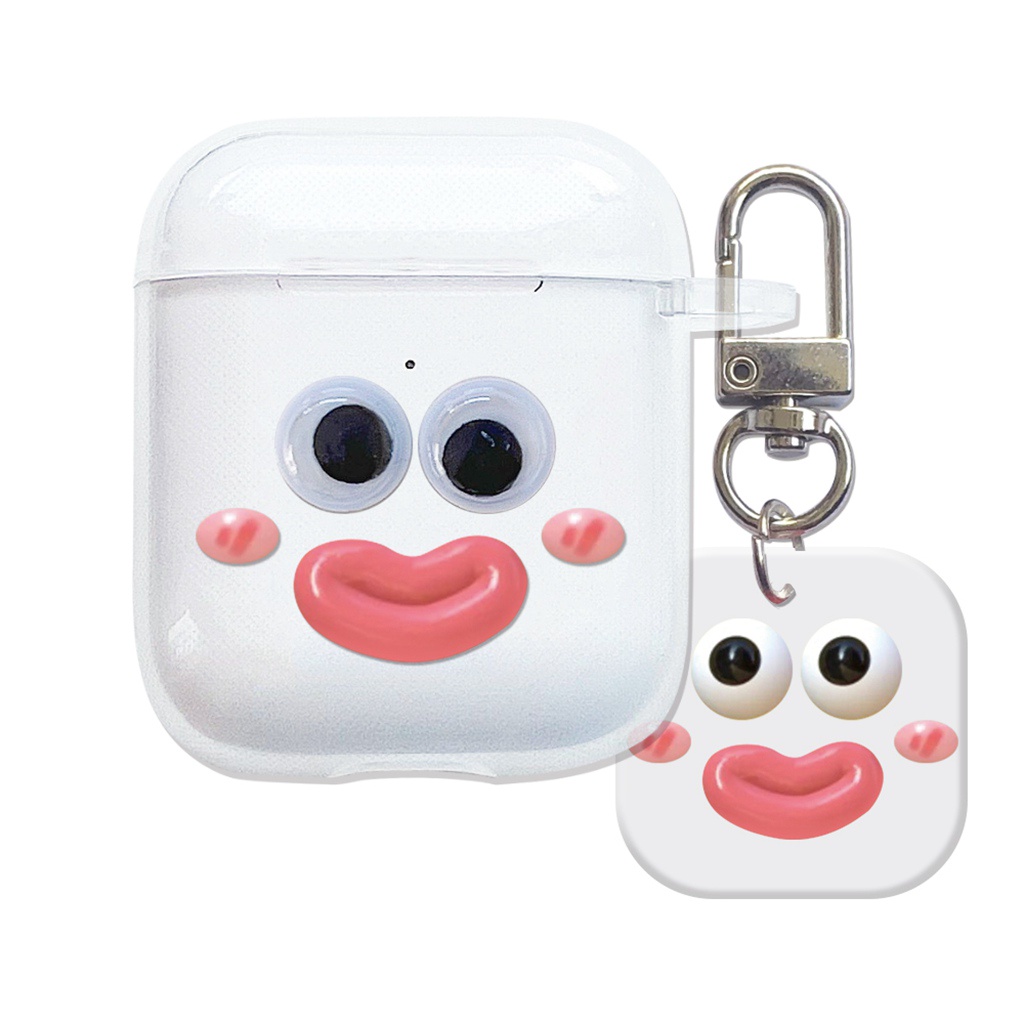 Vỏ Bảo Vệ Hộp Sạc Tai nghe không dây Airpods 1 2 3 Pro Hình Xúc Xích Hoạt Hình Chống Rơi Chống Bẩn