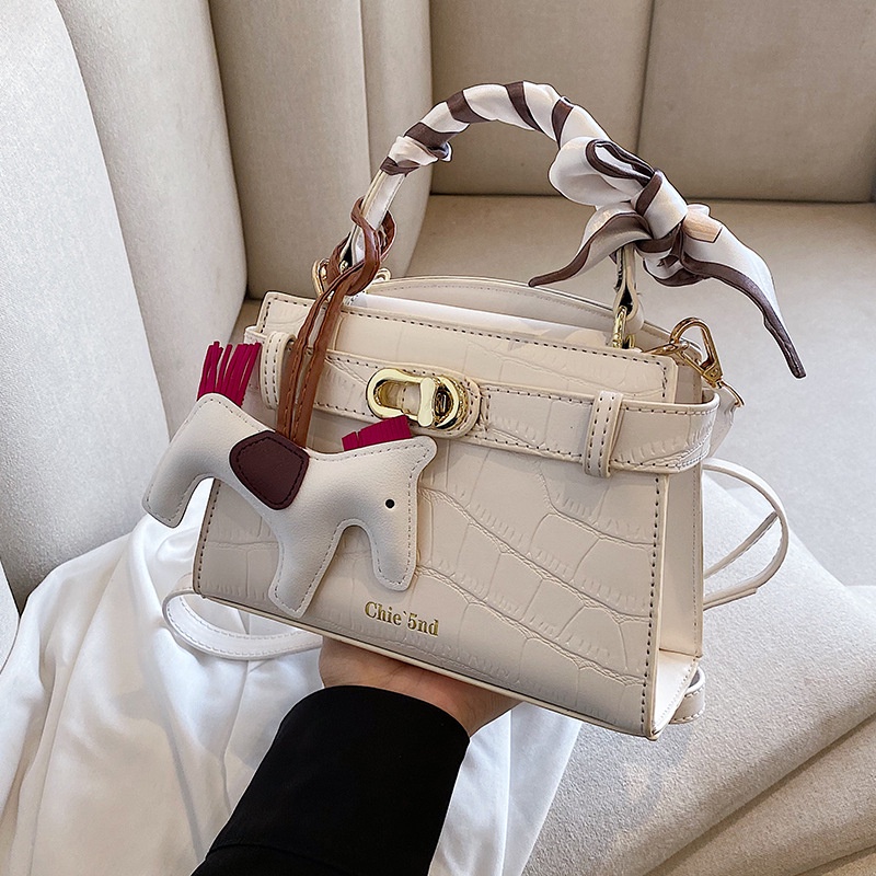 Túi đeo chéo IELGY họa tiết da cá sấu thời trang chất lượng cao cho nữ