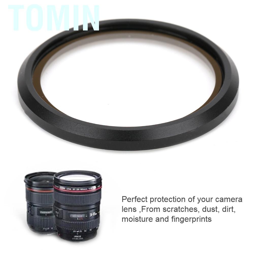 Tomin Lens Filter  LX10 Optical Glass Lightweight UV Accessory for RX100M1 M2 M3 M4 M5 G5 G7 Cameras