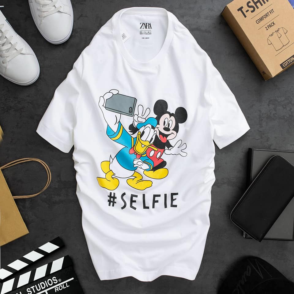 Aó phông Zara Mickey 2020