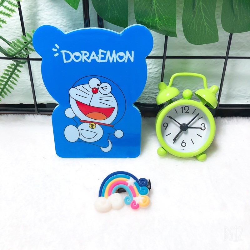 Gương mini kèm lược Doremon