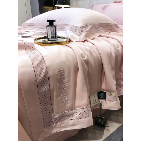 Set Tencel 140s chăn trần tơ tằm