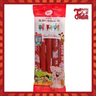 Xúc xích vị heo hầm hạt sen Bé Khoẻ gói 115g