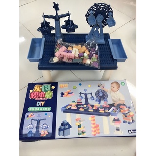 Bàn lego đu quay cho bé