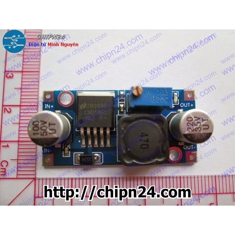 Mạch Nguồn Giảm Áp DC LM2596 3A ADJ