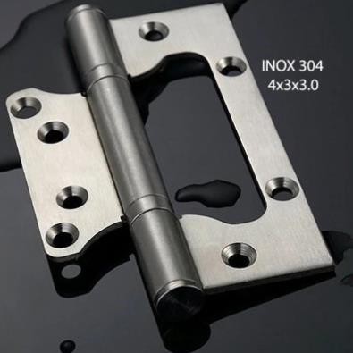 Bản lề cửa,bản lề âm dương inox 4*3*3/ Đơn giá theo cái - Tổng kho đồ kim khí Hà Nội