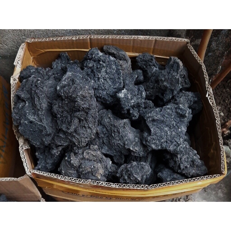 [5KG] Đá Đen Gia Lai SIZE ĐẠI | Đá Trang Trí Bố Cục Hồ Thuỷ Sinh