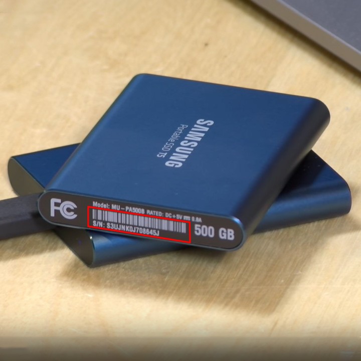 Ổ cứng SSD di động USB3.1 Samsung T5 - bảo hành 3 năm - SD48 (Giá Khai Trương)