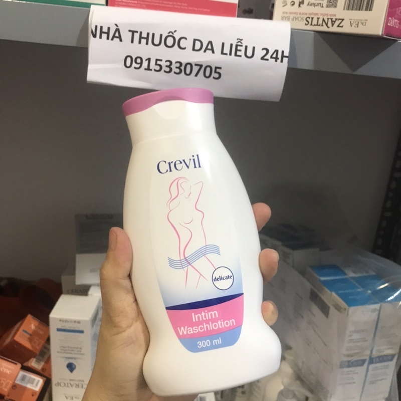 Dung dịch vệ sinh phụ nữ cao cấp CREVIL INTIM WASHLOTION (300ml) 100ml