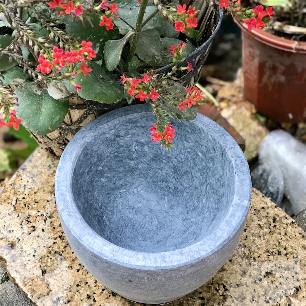 Cối đá Ninh Bình - Đá thật 100% - Đẽo thủ công