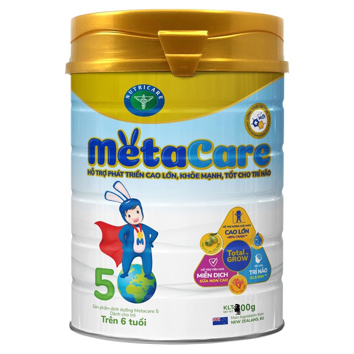 Sữa Bột META Care Số 5 Lon 900Gr