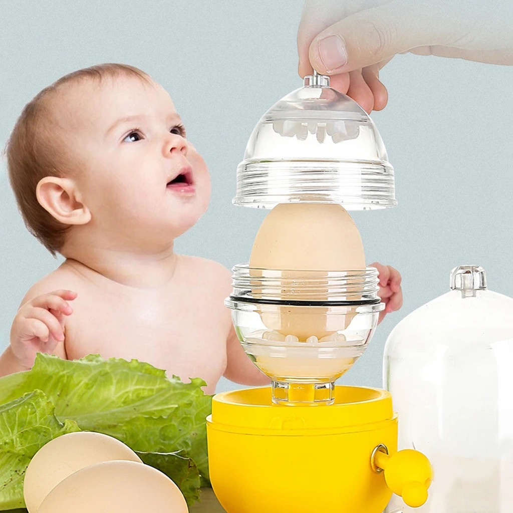 [Mới] Dụng Cụ Đánh Trứng / Khuấy Trứng Cầm Tay Mini Dây Thừng Màu Vàng Kim Dùng Trong Nhà Bếp