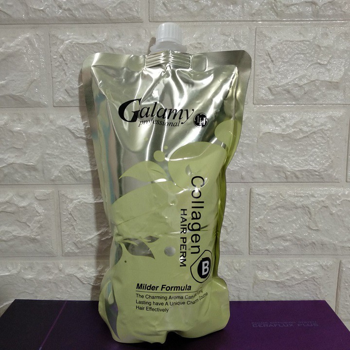 Uốn Ép Dập Galamy collagen 1000ml 1 B C