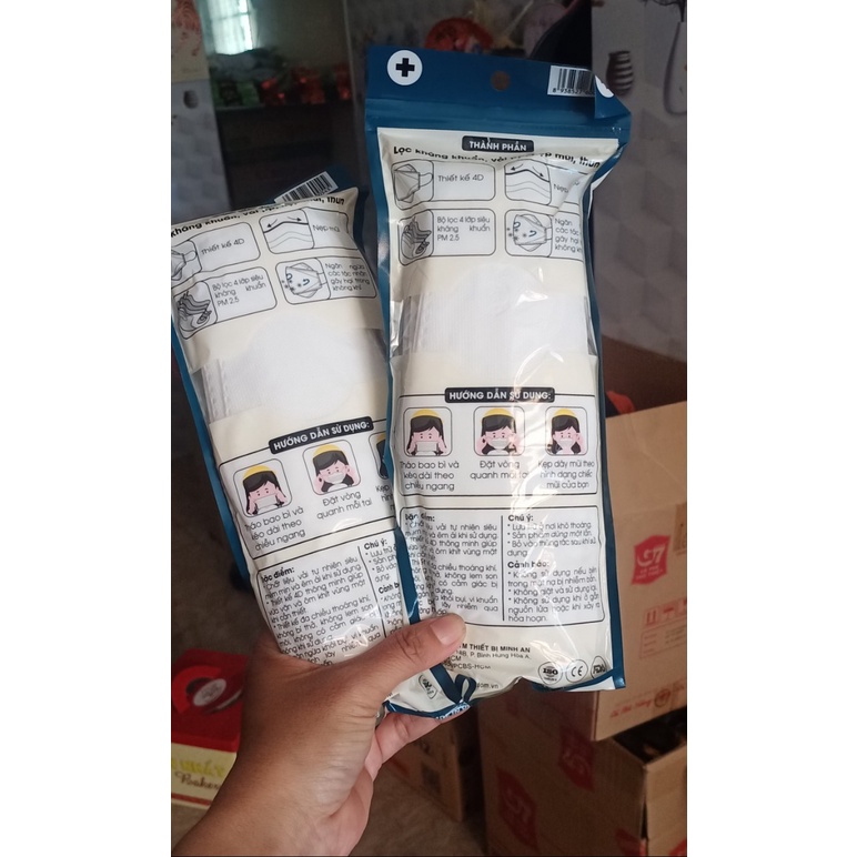 [Túi 10 cái] Khẩu trang KF94 kenko