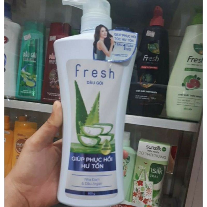 Dầu gội fresh nha đam 650ml