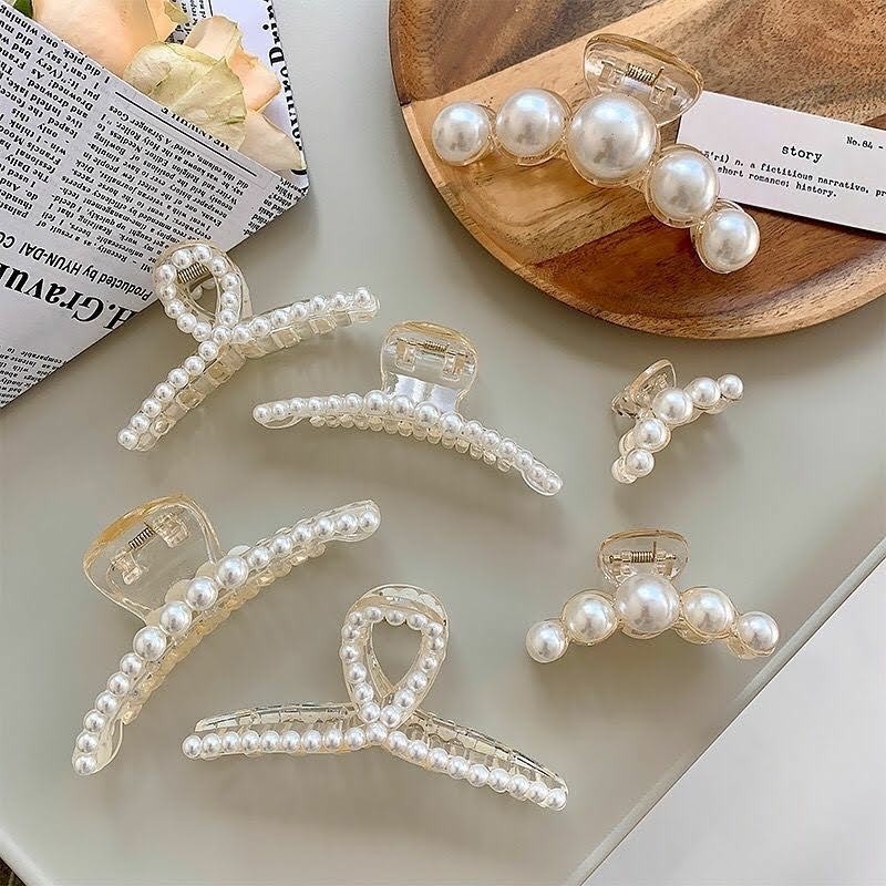 ⚠️⚠️ Set 10 Kẹp Tóc Hàn Quốc Đính Ngọc Trai Giả Hot trend Cho Nữ