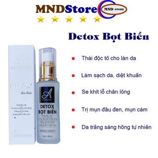 Detox Bọt Biển Thải Độc Da ACOSMETICS, Làm sạch da, kiềm dầu kiềm nhờn, se khít lỗ chân lông
