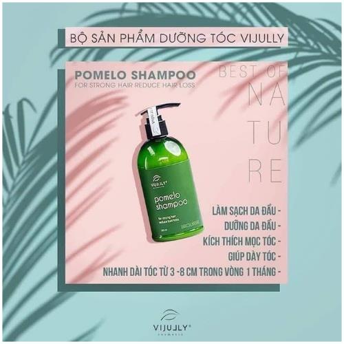 Dầu Gội Mọc Tóc VIJULLY [CHÍNH HÃNG], Dầu Gội Bưởi - Giúp Kích Thích Mọc Tóc,Làm Dài Tóc,Phục Hồi Tóc Hư Tổn | BigBuy360 - bigbuy360.vn