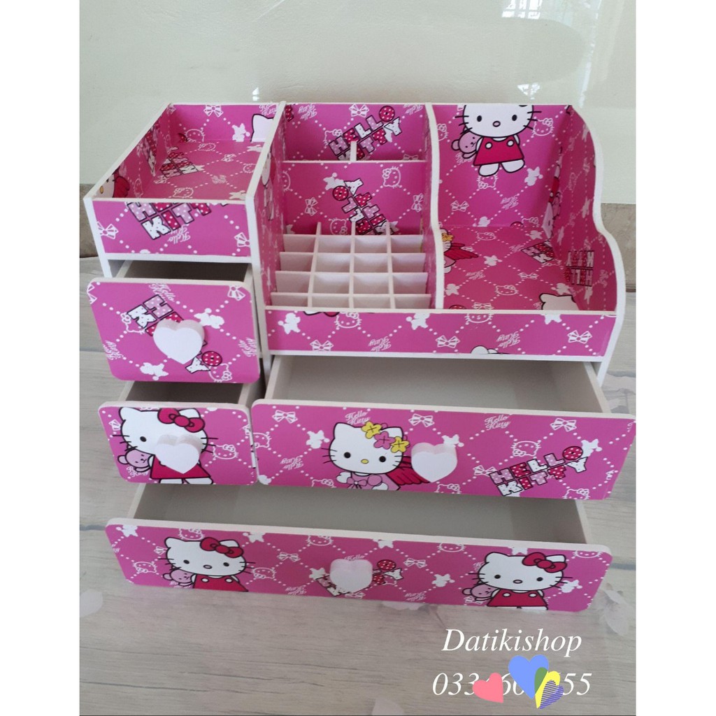 Kệ tủ đựng mỹ phẩm MAX XL hello kitty