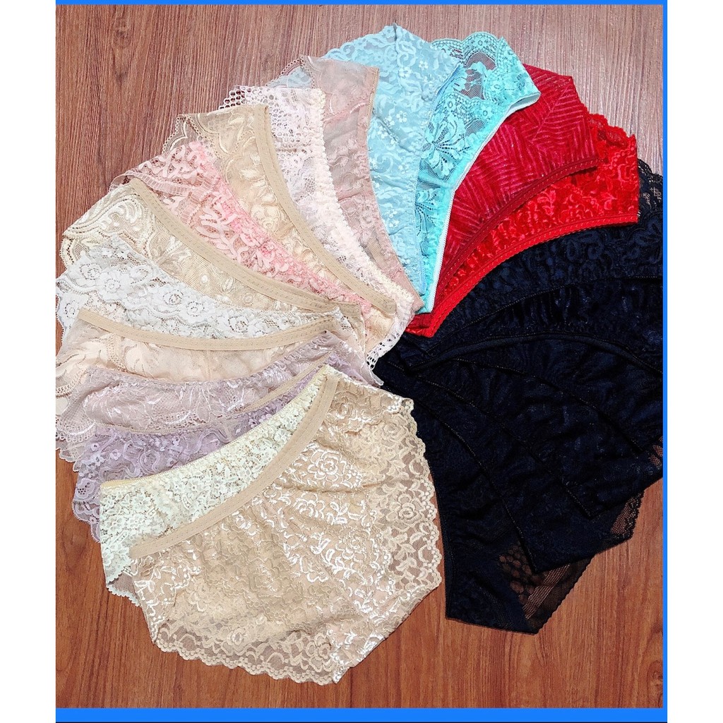 Quần Lót Ren Nữ- Siêu cấp- Ko bị dính khi mặc