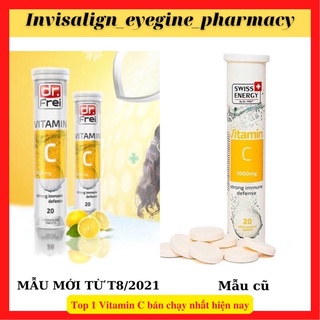 [CHÍNH HÃNG] C sủi DATE 2026- Viên sủi Bổ sung Vitamin C Dr. Frei 1000 mg Chĩnh Hãng nhập khẩu- tương tự Upsa C